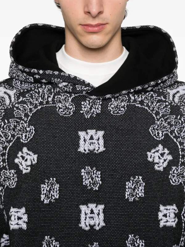 パーカー・フーディ AMIRI BANDANA HOODIE AMIRI Bandana Hoodie | Black | FARFETCH JO