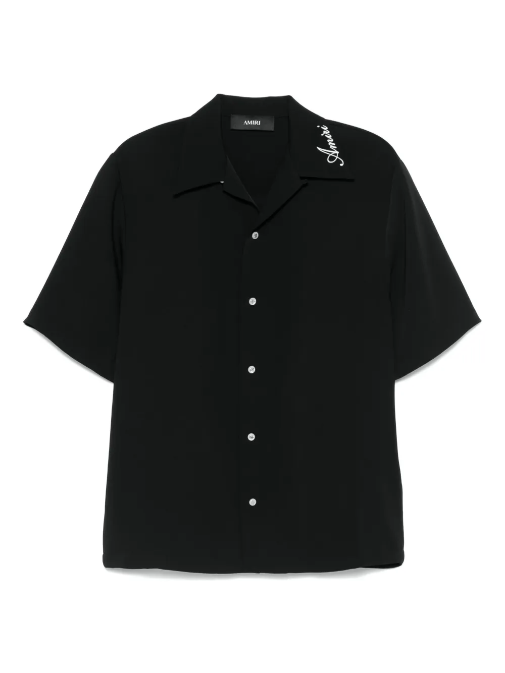 AMIRI Camisa com logo bordado | Preto | Image 1
