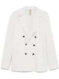 Eleventy double-breasted blazer - Grey