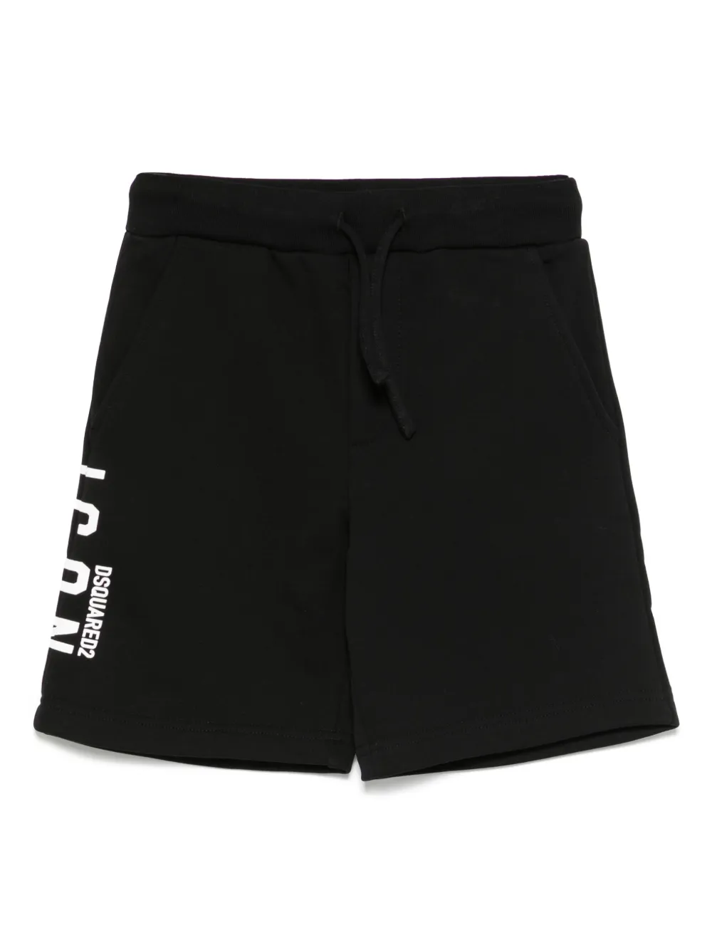 DSQUARED2 KIDS Trainingsshorts met Icon-logo Zwart