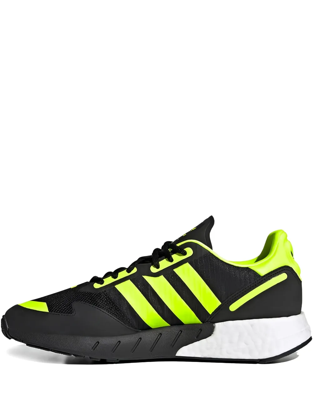 adidas ZX 1K Boost "Black/Solar Yellow" sneakers - Schwarz