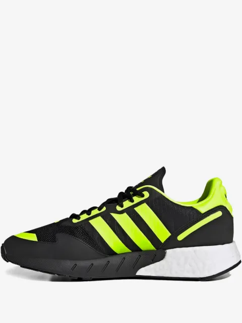 adidas ZX 1K Boost "Black/Solar Yellow" sneakers