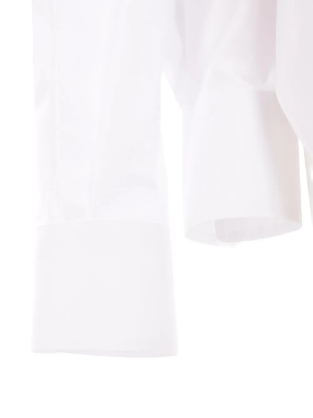 Shop Comme Des Garçons Poplin Shirt In White