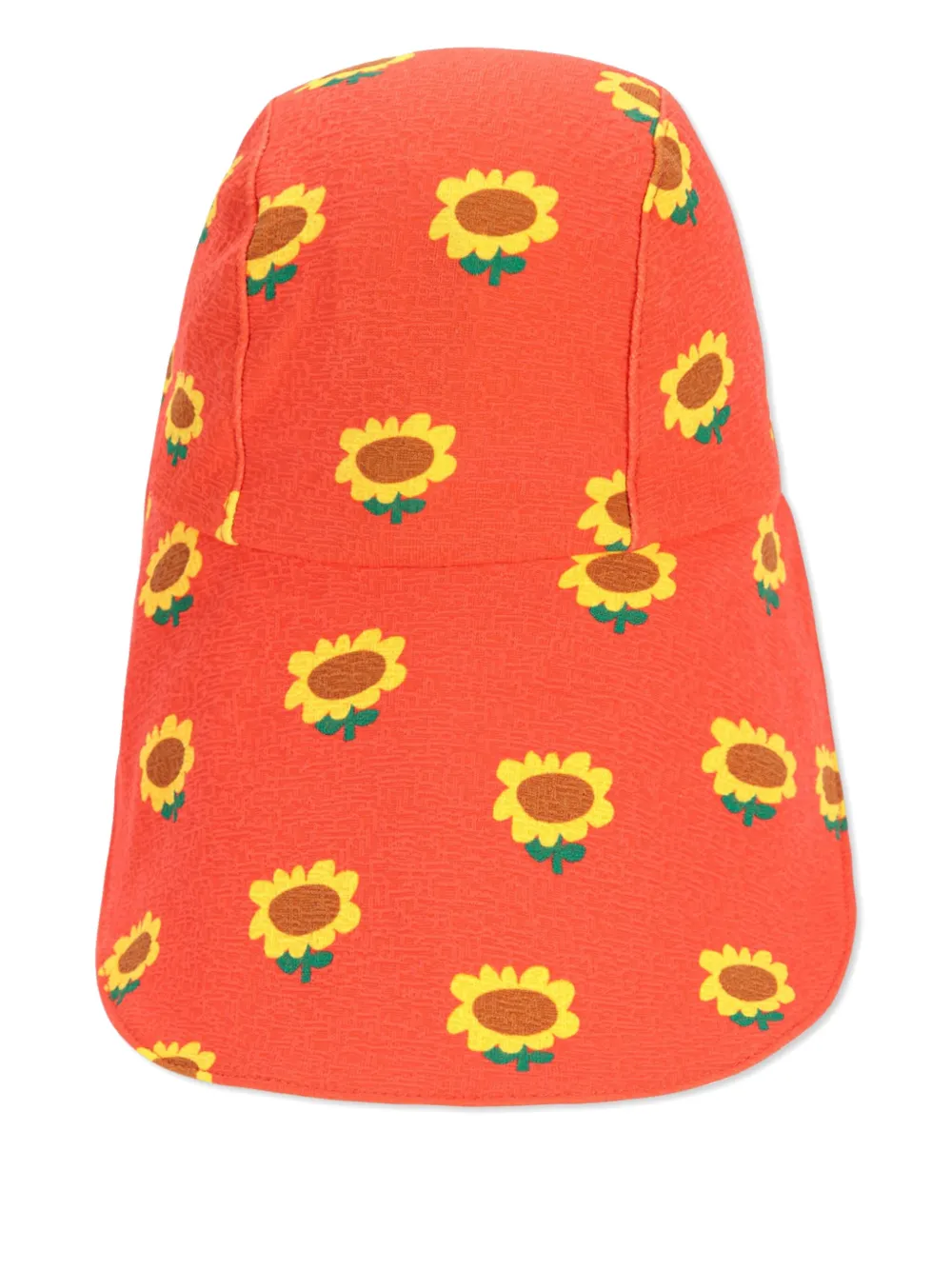 Bobo Choses floral-print hat - Rood