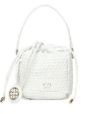 V°73 logo-print bucket bag - White