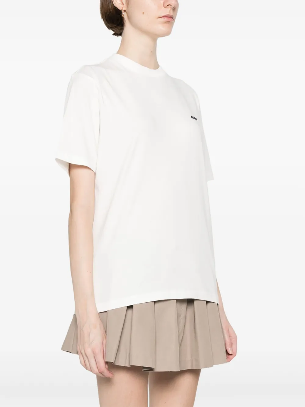 Autry Katoenen T-shirt Wit