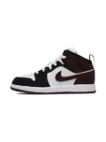 Jordan Kids Jordan 1 Mid SE ""White/Medium Grey/Cool Grey"" sneakers