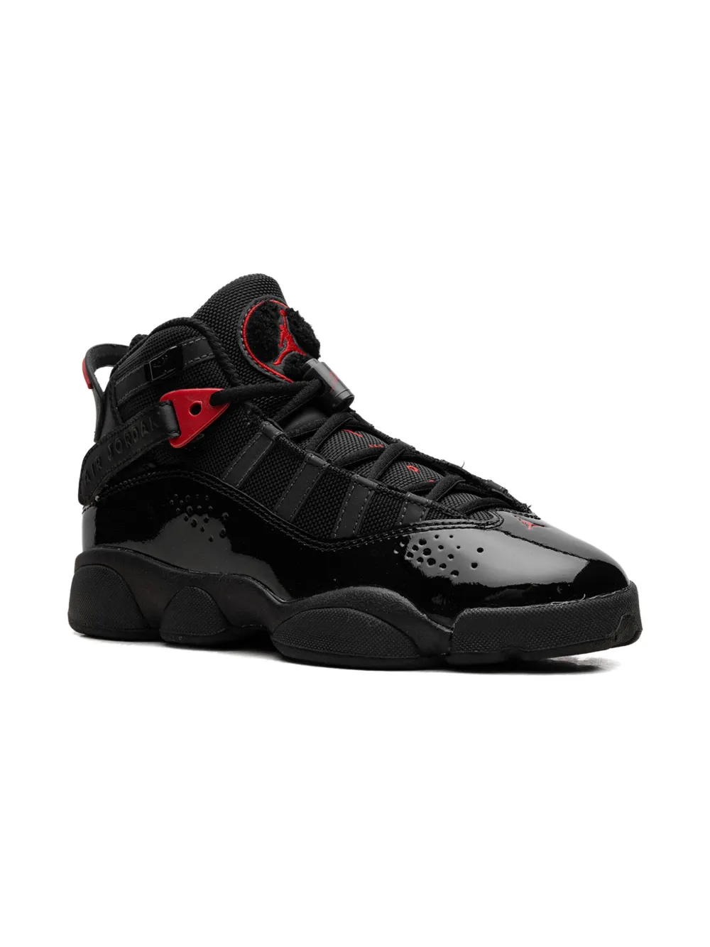 Jordan Kids Jordan 6 Rings GS "Black Varsity Red" sneakers