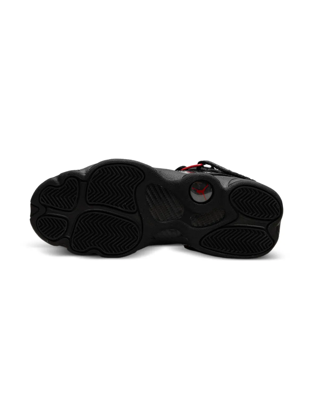 Jordan Kids Jordan 6 Rings GS "Black Varsity Red" sneakers Zwart