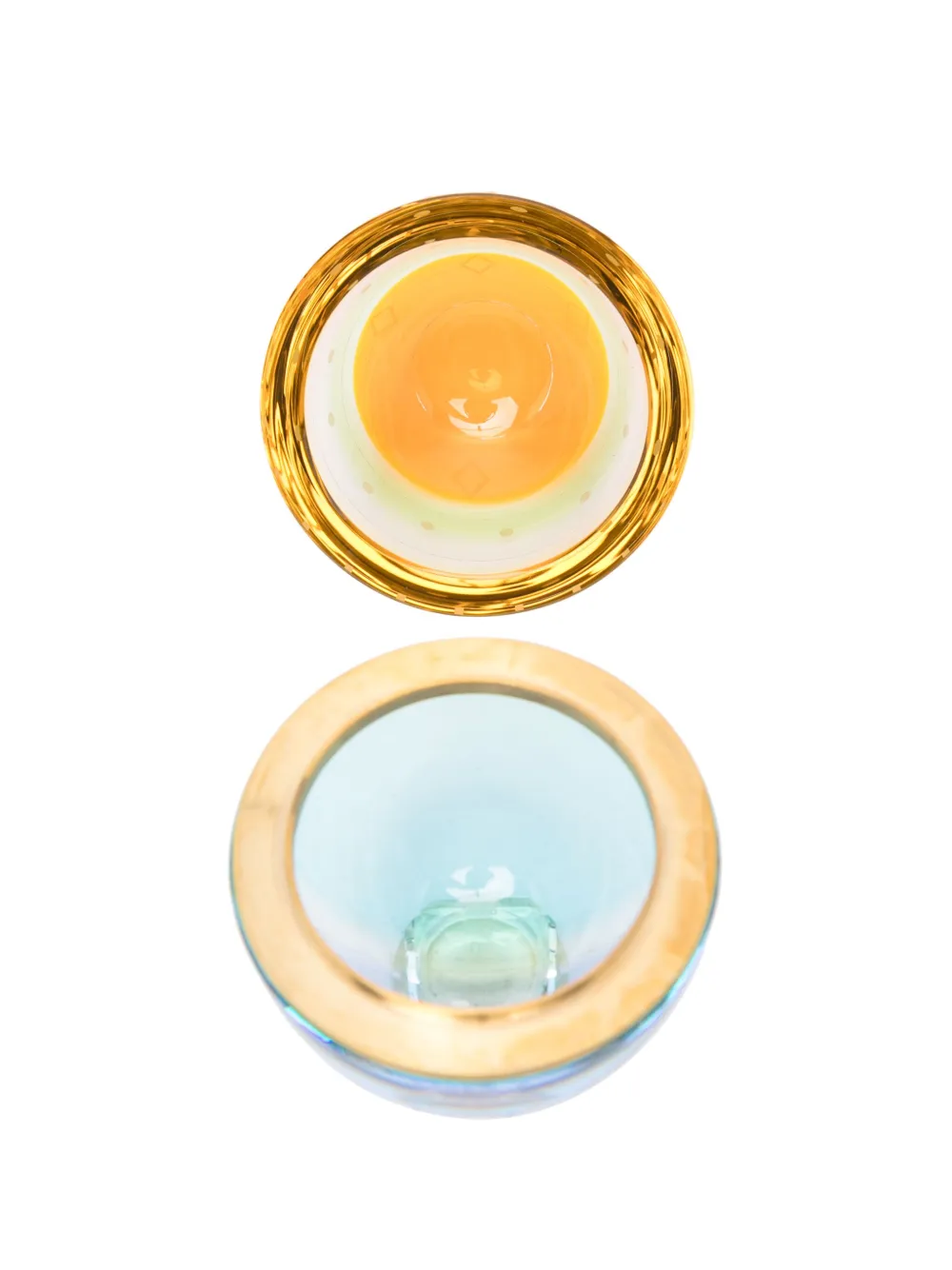 Reflections Copenhagen Small Reflections Fantasia Egg (10cm X 6cm) In Orange