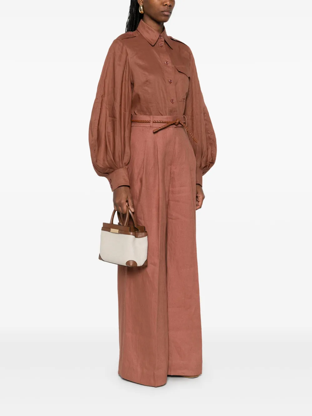 Bally Canvas shopper Beige