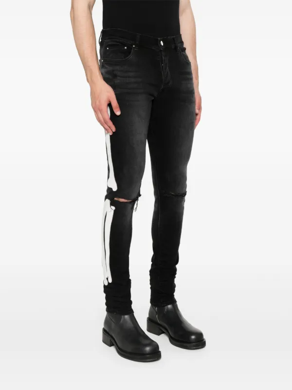AMIRI Slash Jeans | Black | FARFETCH