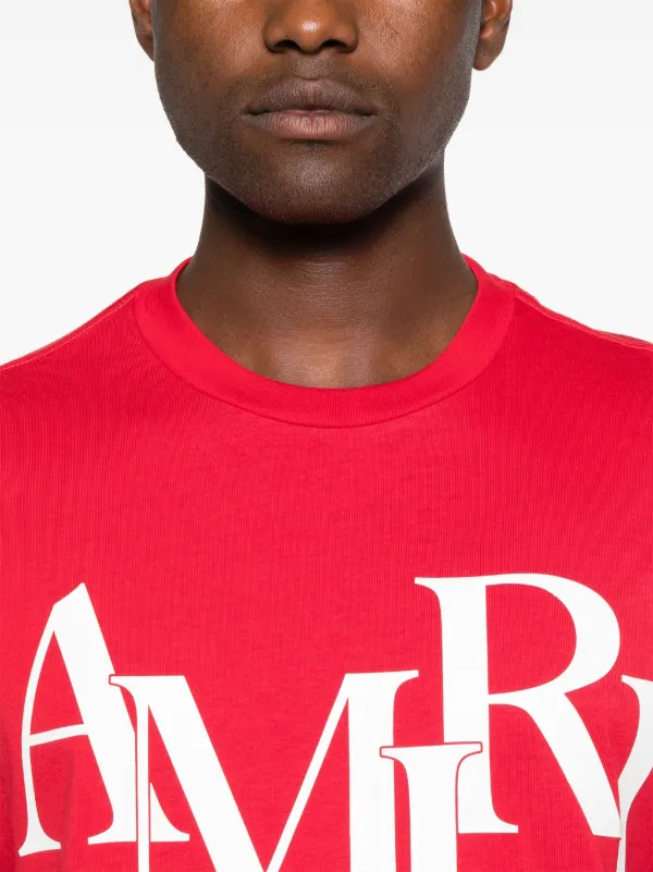 AMIRI Cotton T-shirt | Red | FARFETCH
