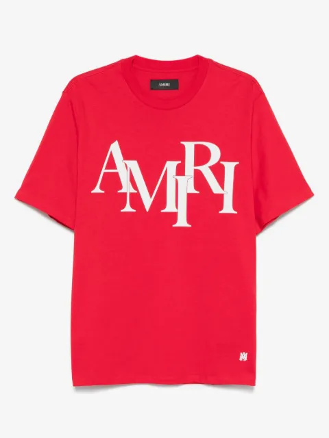 AMIRI playera Staggered