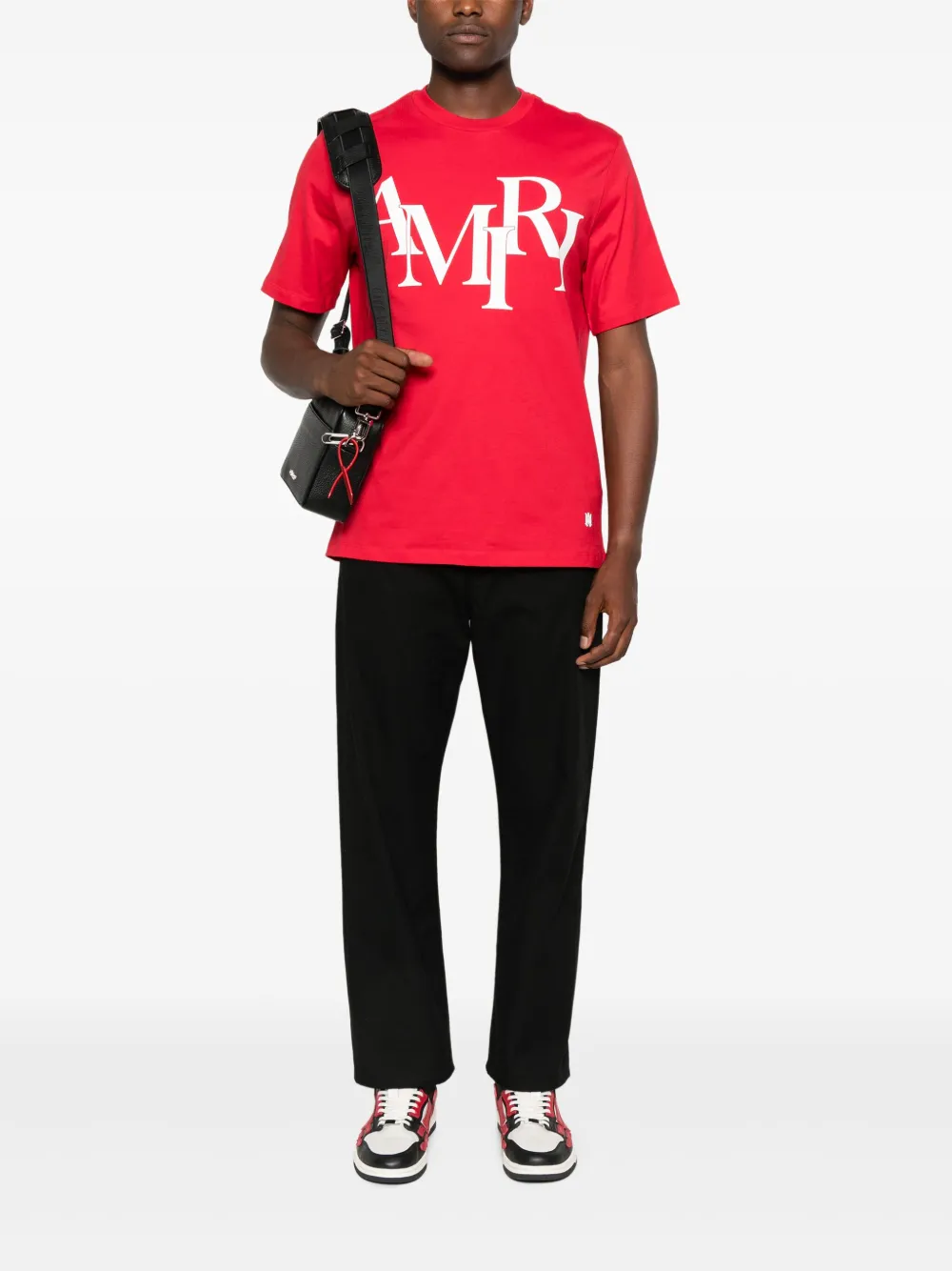 AMIRI cotton T-shirt - Rood