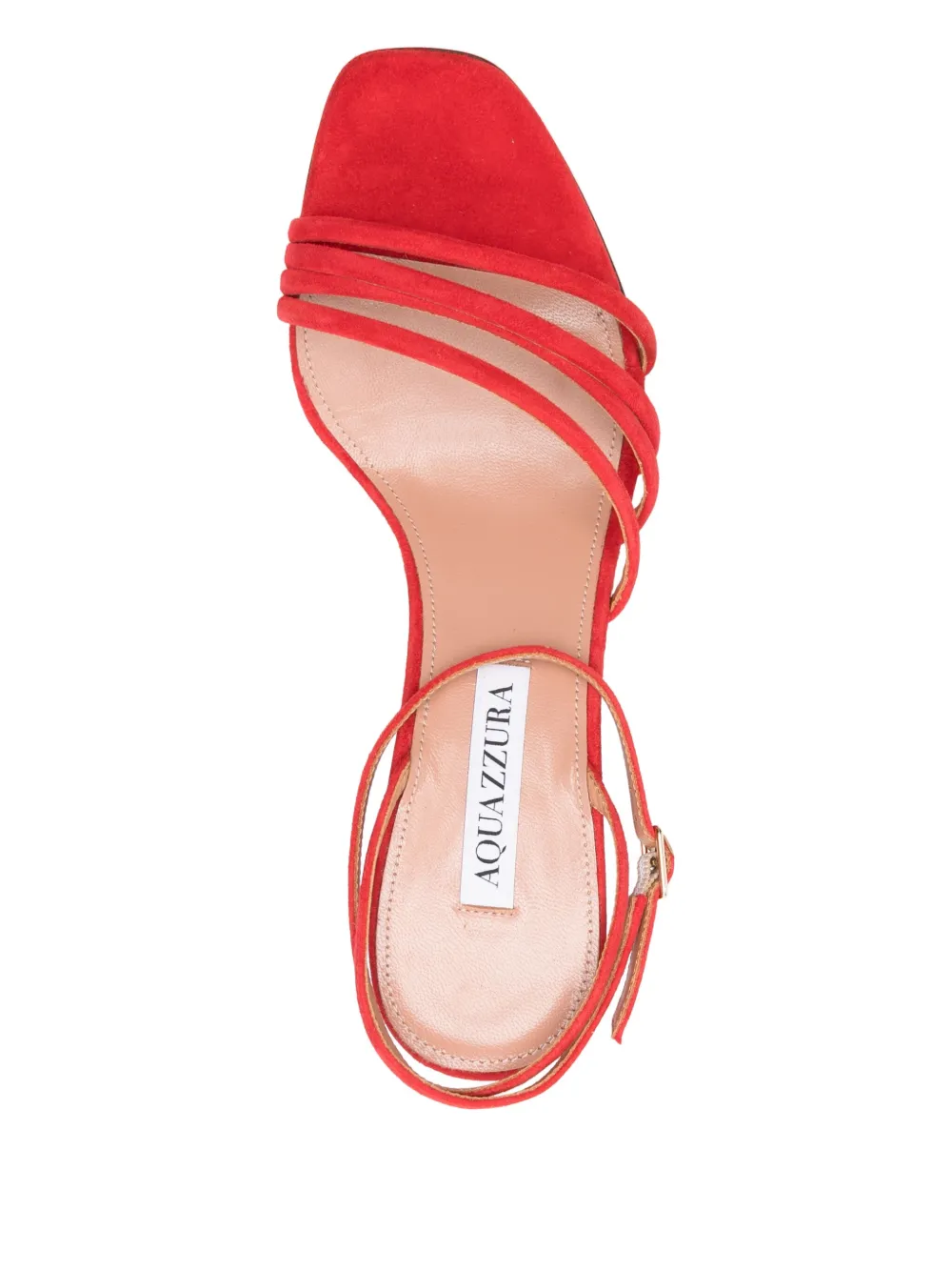 Aquazzura 75mm Latour sandals Red