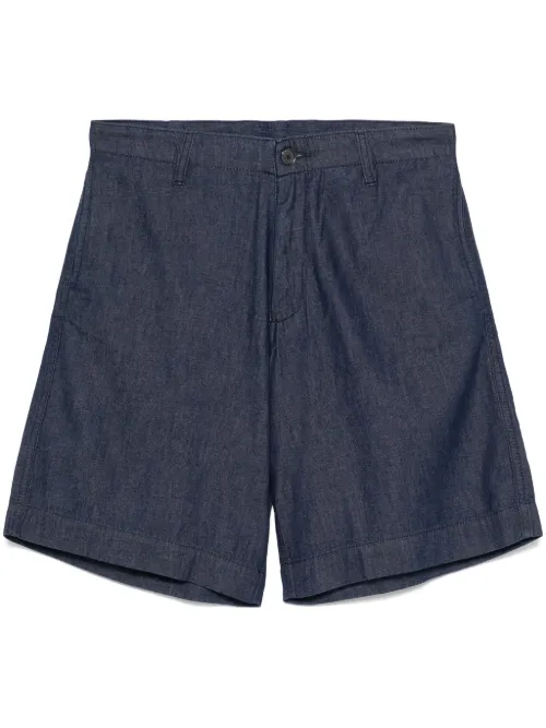 Emporio Armani short en jean - Bleu - Emporio Armani - Modalova