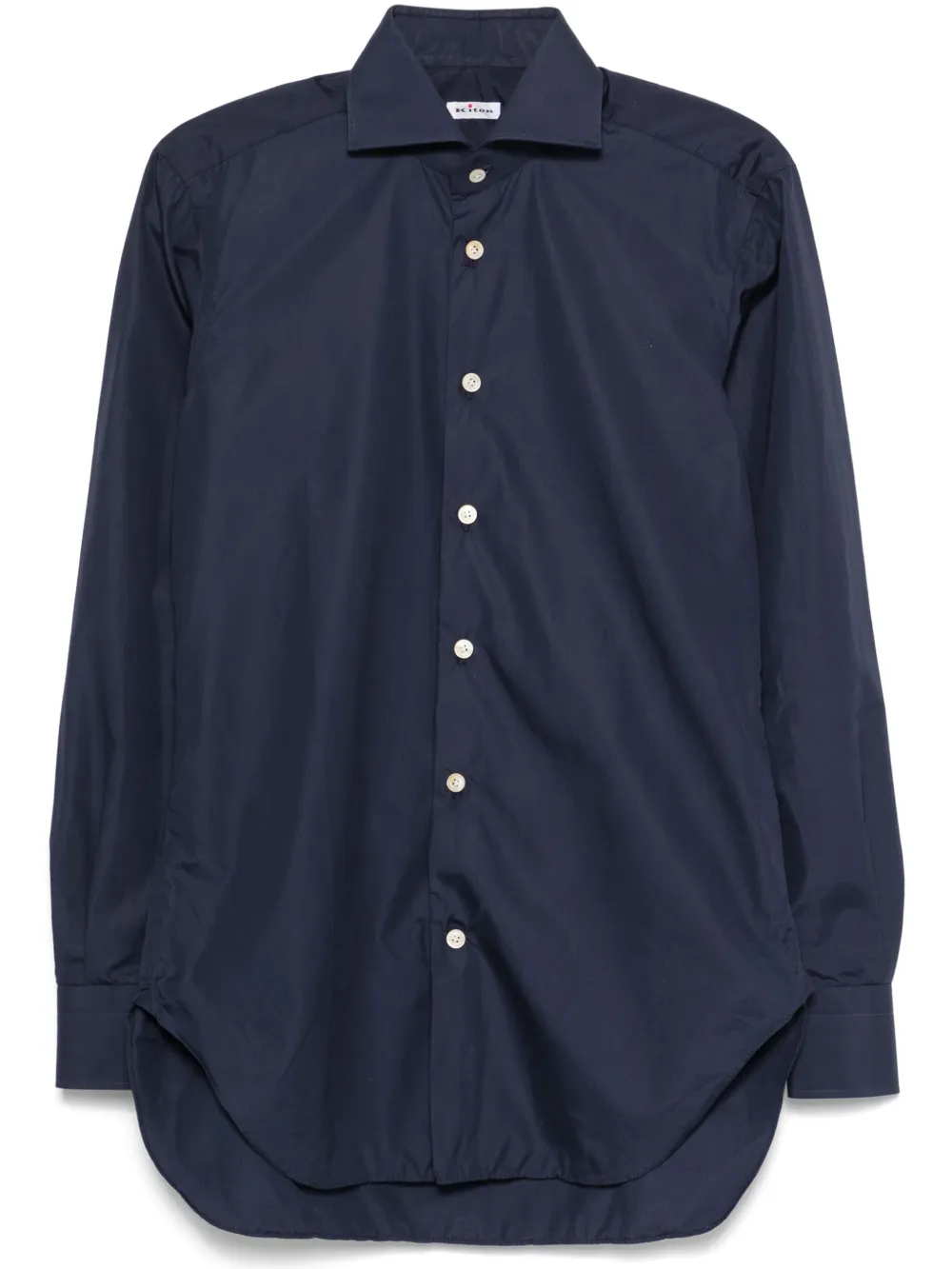 Kiton camisa de algodón | azul | Image 1