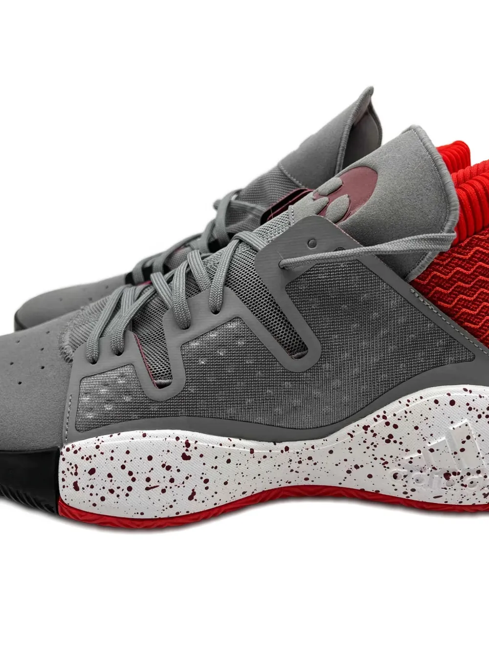 adidas Pro Vision "Grey Collegiate Burgundy" sneakers