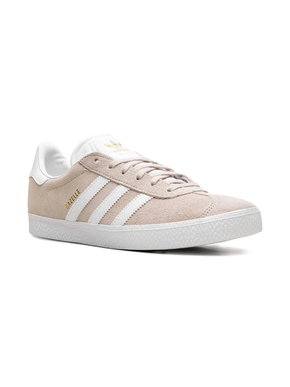 Adidas Kids Gazelle "Pink Tint Cloud White" sneakers