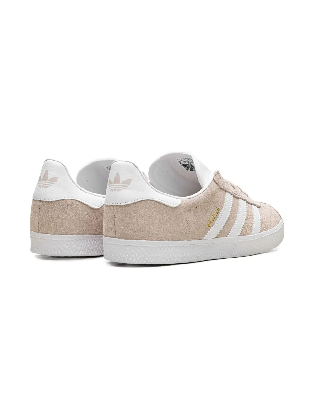 adidas Kids Gazelle "Pink Tint Cloud White" sneakers