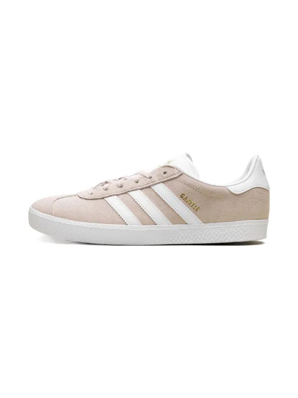 adidas gazelle silver green womens Gradeschool Adidas Gazelle J 'Pink Tint White' main image 0