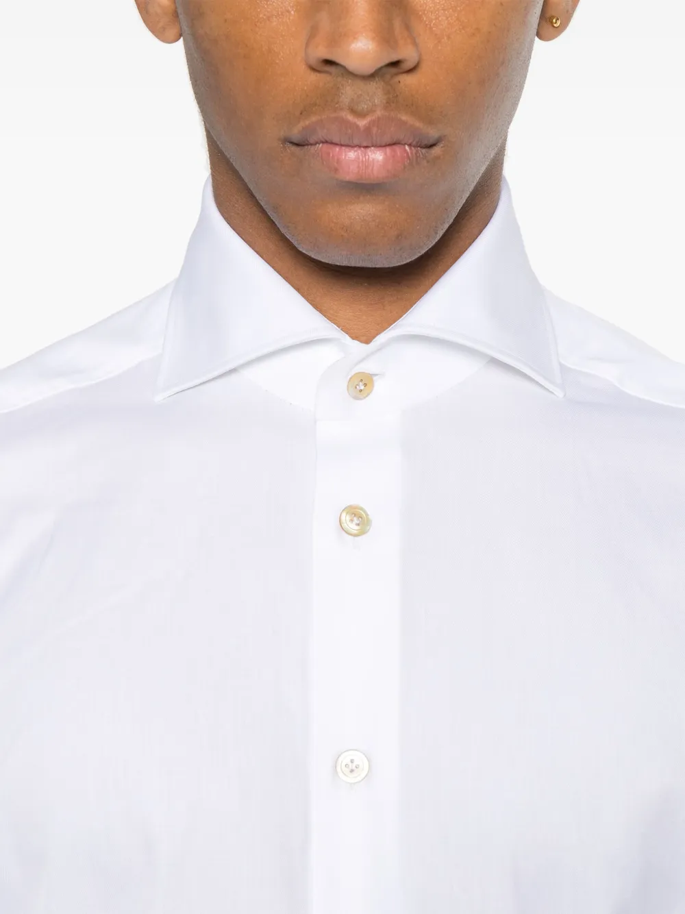 KITON COTTON SHIRT 