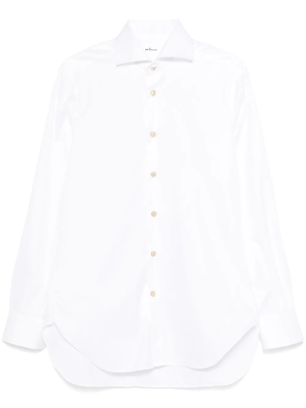Kiton camisa de algodón | blanco | Image 1