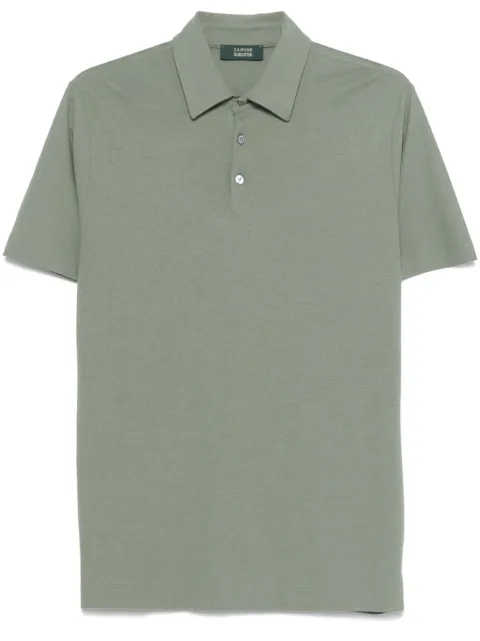 Zanone cotton polo shirt