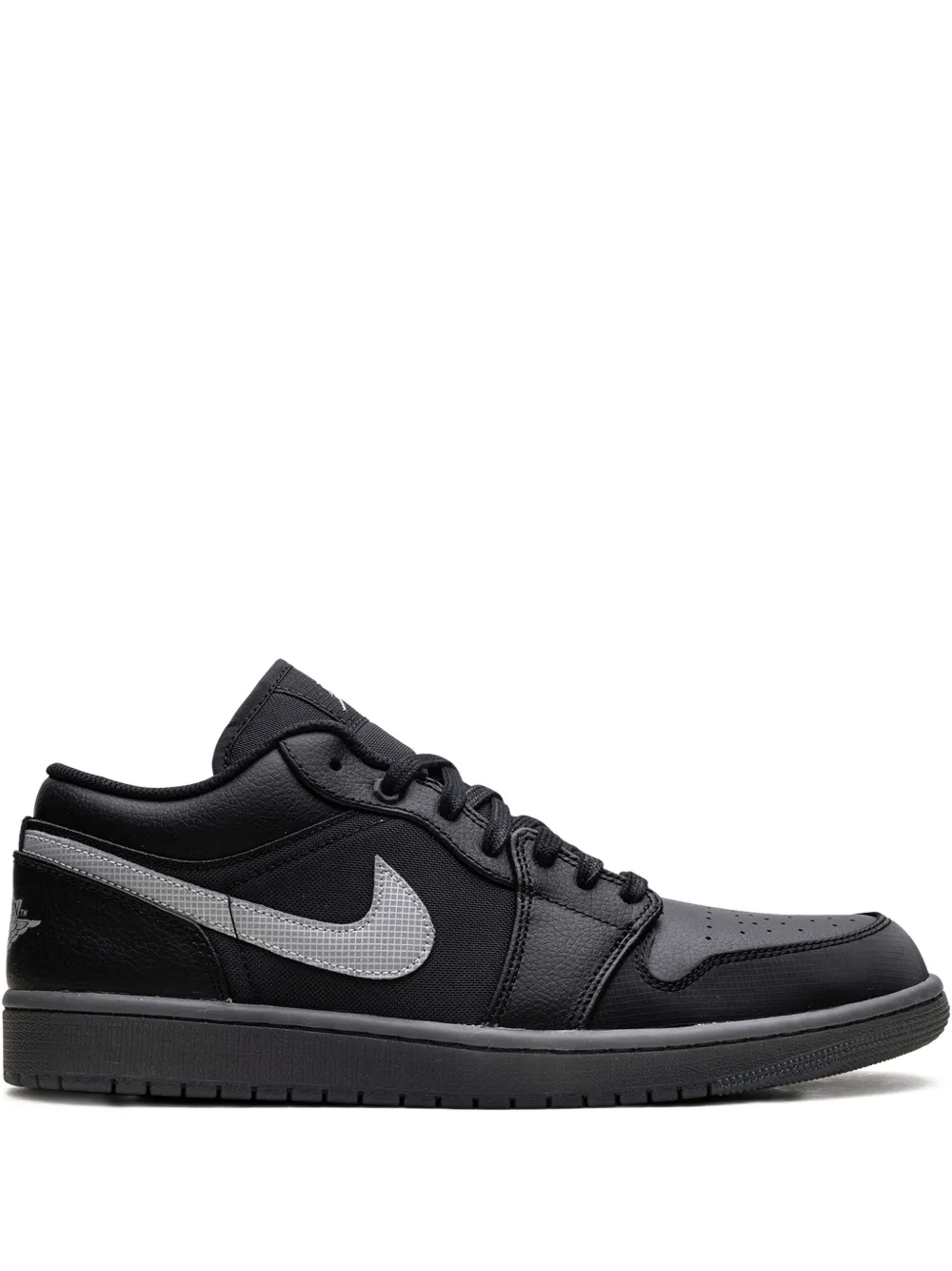 Jordan 1 Low "Black White Dark Smoke Grey" sneakers