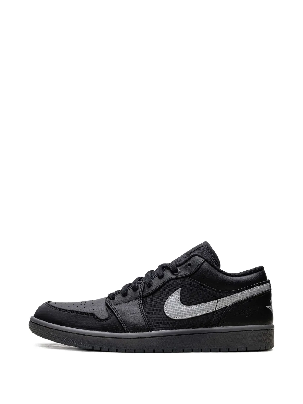 Jordan 1 Low "Black White Dark Smoke Grey" sneakers