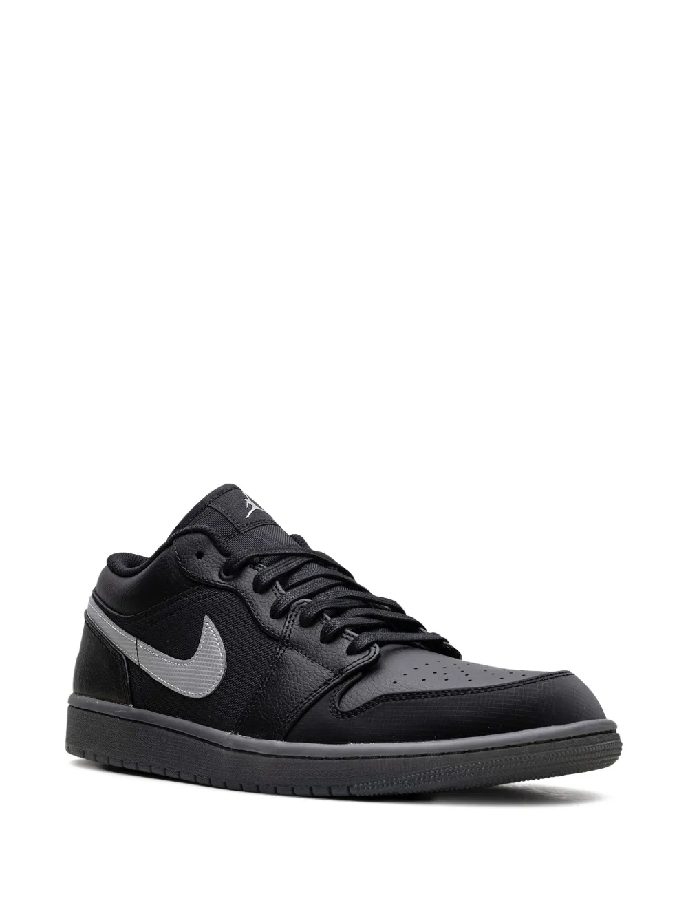 Jordan 1 Low "Black White Dark Smoke Grey" sneakers