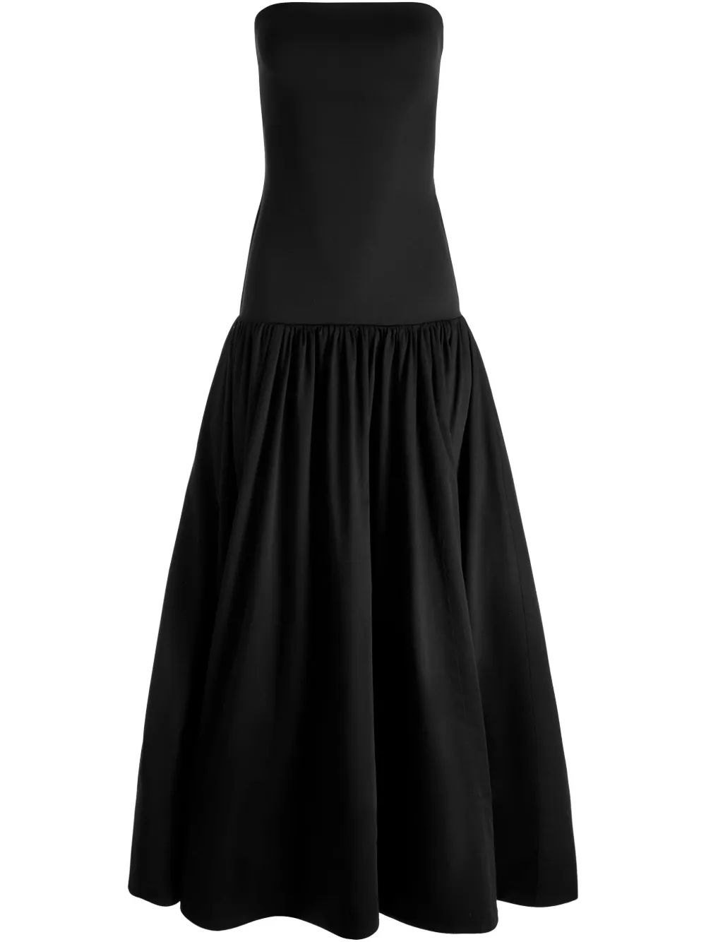 Oriana strapless midi dress