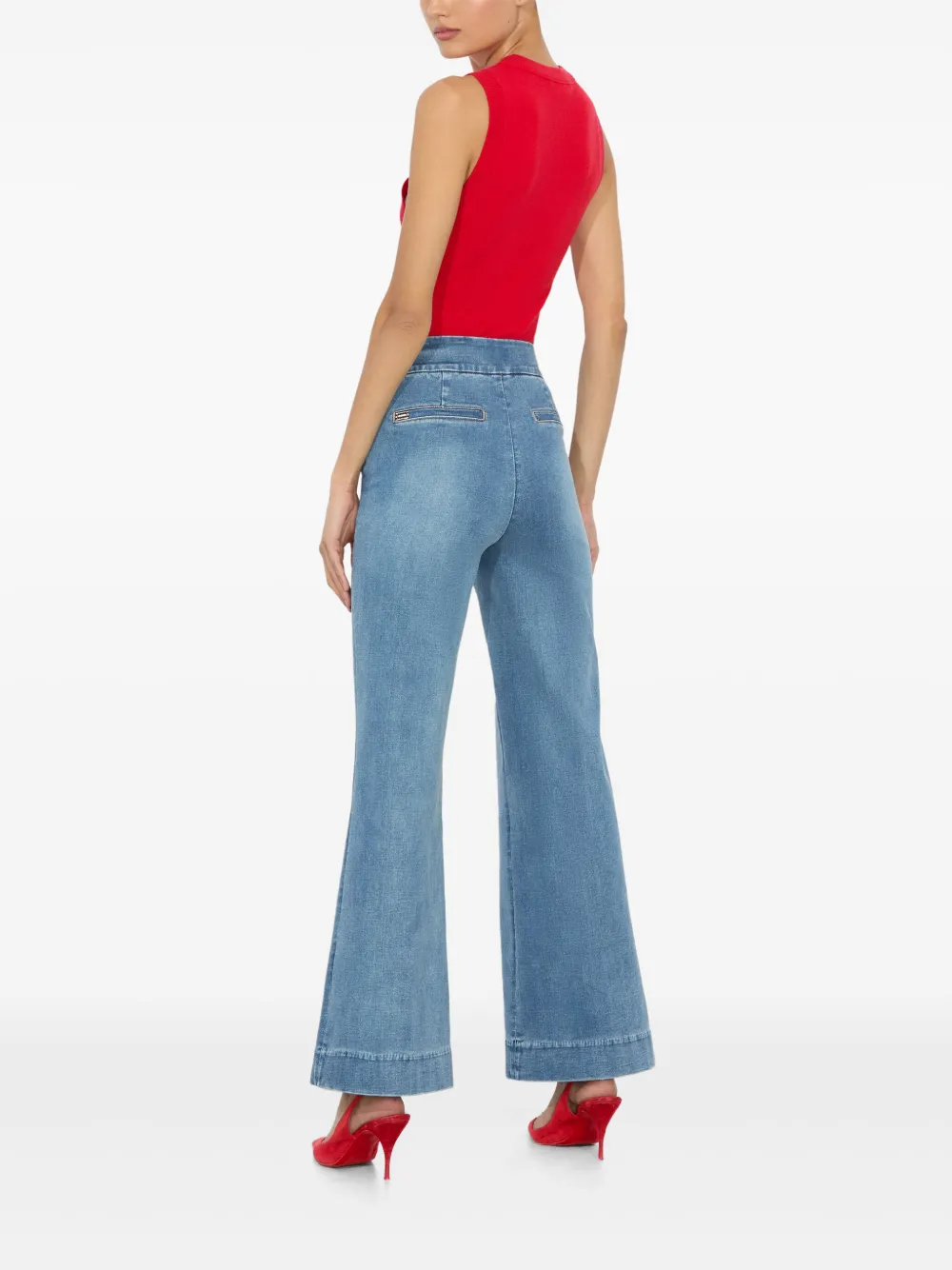 alice + olivia Quinn bootcut jeans Blauw
