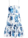 alice + olivia Fallon mini dress - White