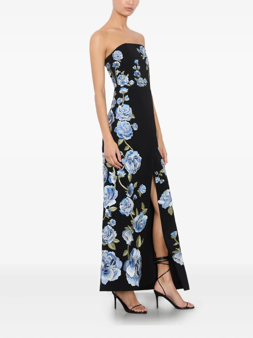ALICE AND OLIVIA JERI FLORAL-PRINT PLAYSUIT