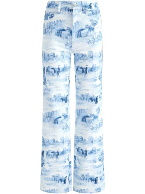 alice + olivia جينز 'ويزي'