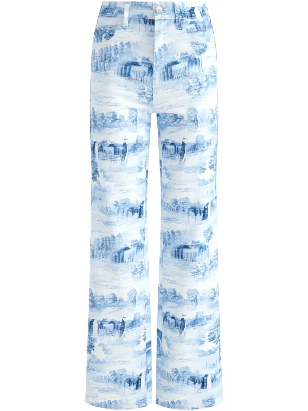 Alice + Olivia Weezy ジーンズ | ブルー | FARFETCH JP