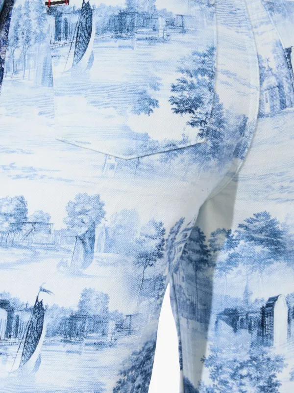 Alice + Olivia Weezy ジーンズ | ブルー | FARFETCH JP