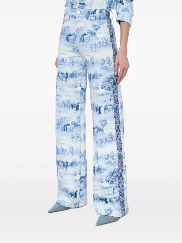 Princess low-rise trousers