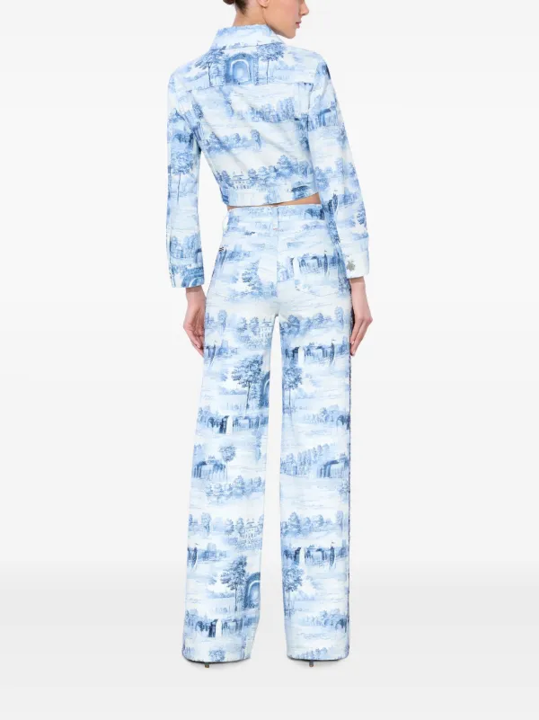 Princess low-rise trousers