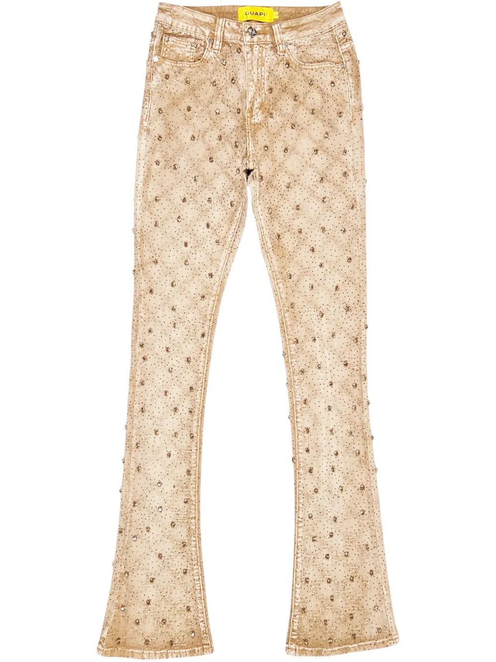 crystal-embellished jeans