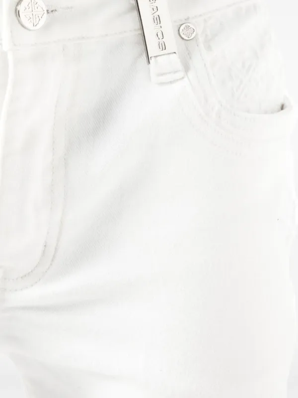 GUAPI Basics Jeans | White | FARFETCH CA