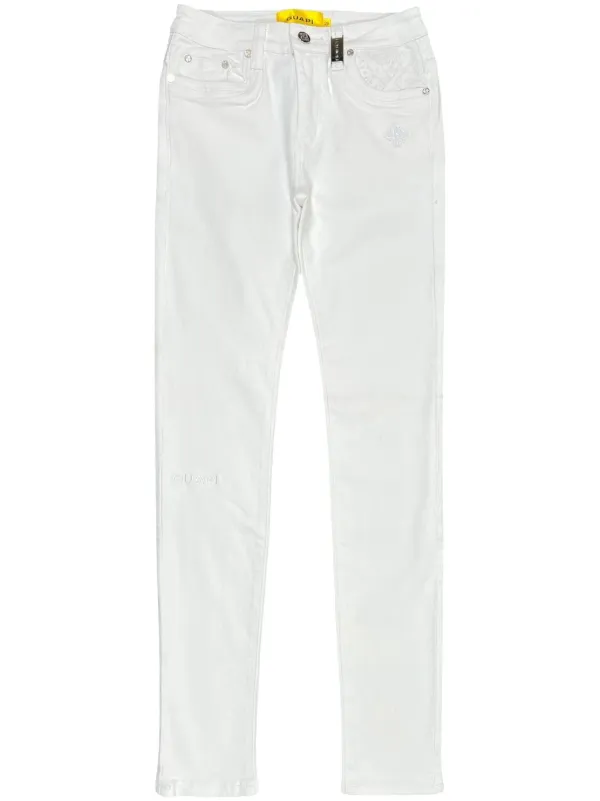 GUAPI Basics Jeans | White | FARFETCH CA