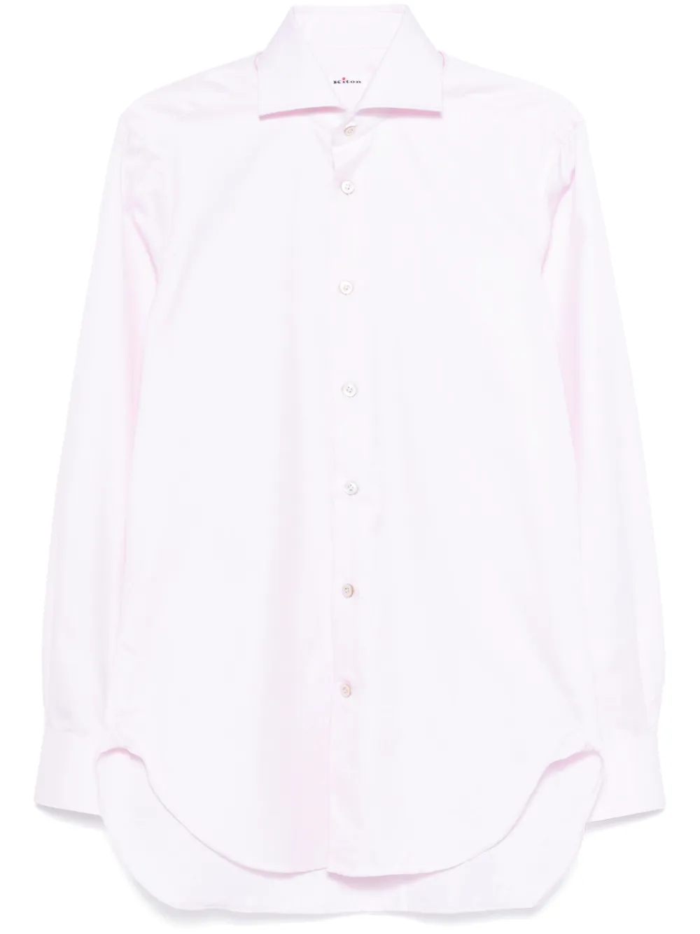 Kiton camisa de algodón | rosado | Image 1