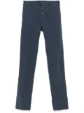 PT Torino slub-texture trousers - Blue