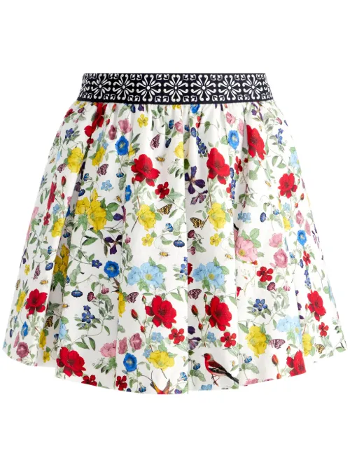 Minijupe Haven à broderies - alice + olivia - Modalova