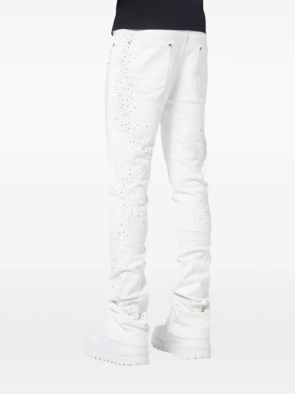 GUAPI Starry Sky Jeans | White | FARFETCH