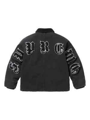 Supreme 13SS チェッカード フラッグ柄 プルオーバー フーディー L Supreme SUPREME シュプリーム 13SS Fuck Denim Jacket FUCK総柄