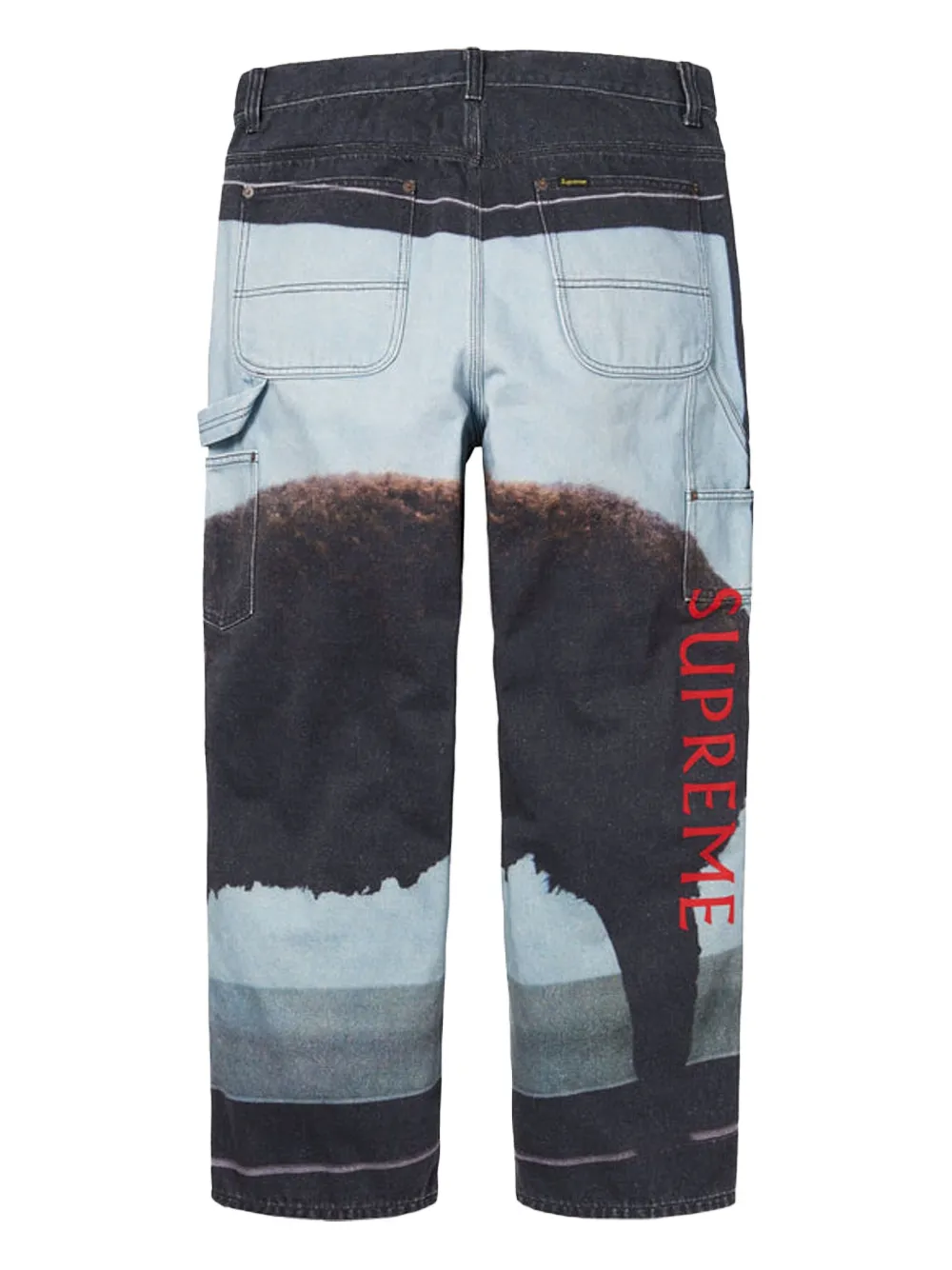 Supreme x Damien Hirst Painter Black jeans - Zwart
